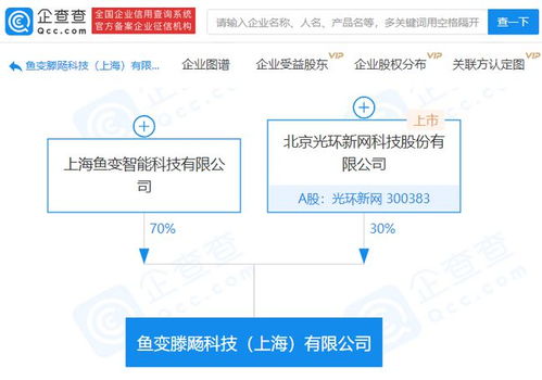 光環(huán)新網(wǎng)參股成立科技新公司，聚焦人工智能基礎(chǔ)軟件開(kāi)發(fā)